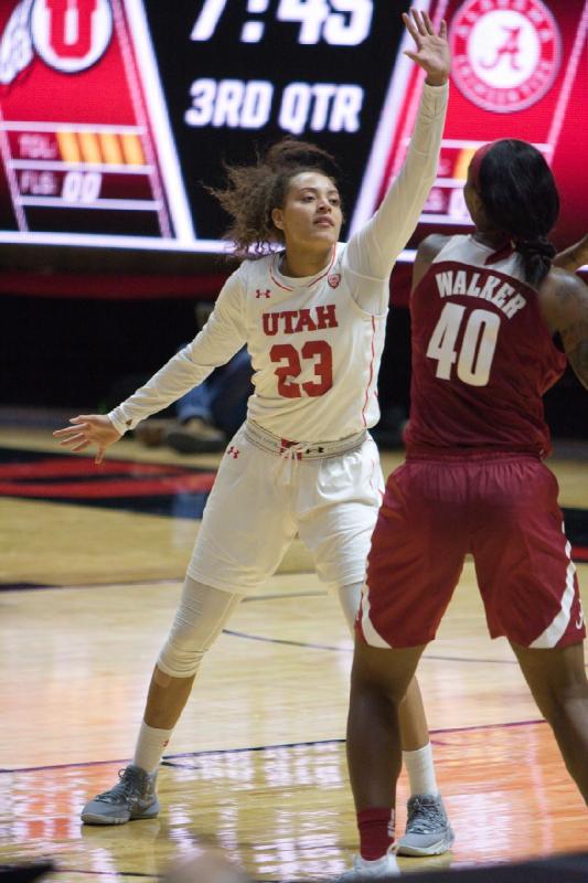 2018-11-13 19:59:33 ** Alabama, Basketball, Daneesha Provo, Utah Utes, Women's Basketball ** 