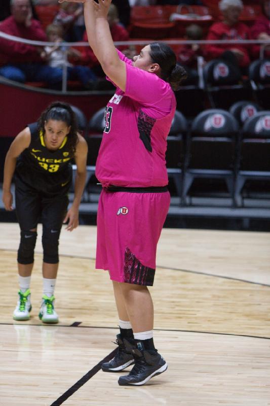 2015-02-20 20:02:01 ** Basketball, Joeseta Fatuesi, Oregon, Utah Utes, Women's Basketball ** 