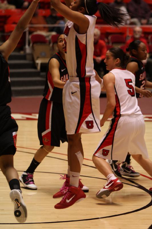 2011-02-09 20:12:27 ** Basketball, Iwalani Rodrigues, Michelle Harrison, SDSU, Utah Utes, Women's Basketball ** 