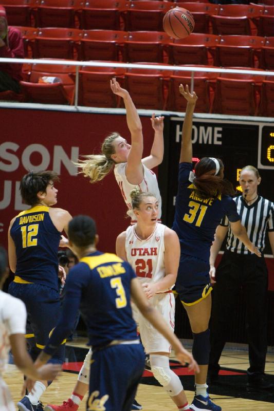 2017-01-15 12:45:27 ** Basketball, Cal, Erika Bean, Paige Crozon, Utah Utes, Wendy Anae, Women's Basketball ** 