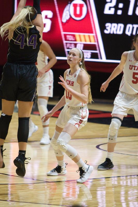 2019-02-22 20:19:12 ** Basketball, Dru Gylten, Megan Huff, Sarah Porter, Utah Utes, Washington, Women's Basketball ** 