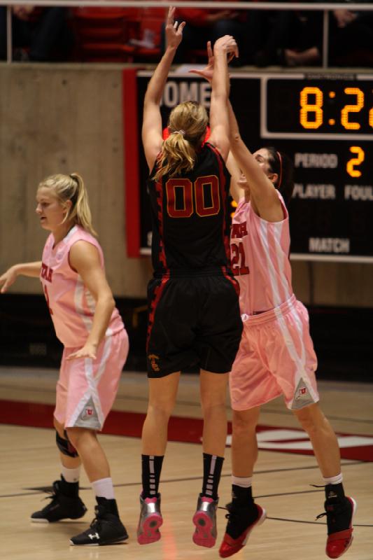 2012-01-28 16:15:22 ** Basketball, Chelsea Bridgewater, Taryn Wicijowski, USC, Utah Utes, Women's Basketball ** 