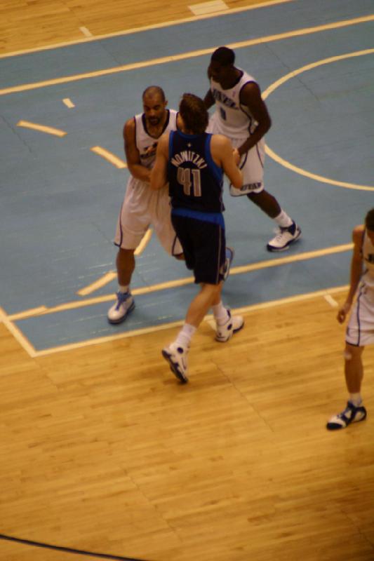 2008-03-03 19:19:18 ** Basketball, Utah Jazz ** Dirk Nowitzki offensive against Carlos Boozer.