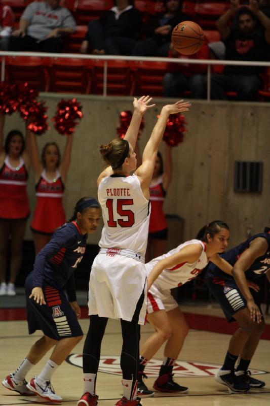 2014-01-26 15:16:13 ** Arizona, Basketball, Damenbasketball, Malia Nawahine, Michelle Plouffe, Utah Utes ** 