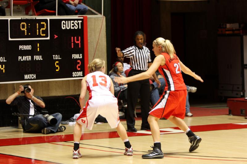 2010-01-16 15:21:16 ** Basketball, Rachel Messer, UNLV, Utah Utes, Women's Basketball ** 