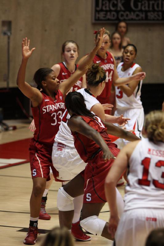 2013-01-06 15:18:48 ** Basketball, Damenbasketball, Iwalani Rodrigues, Michelle Plouffe, Rachel Messer, Stanford, Utah Utes ** 