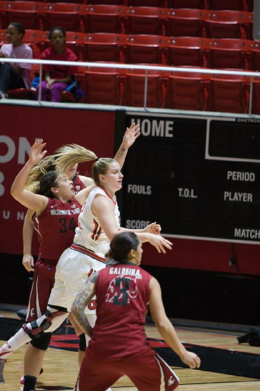 2015-02-15 12:32:46 ** Basketball, Damenbasketball, Taryn Wicijowski, Utah Utes, Washington State ** 