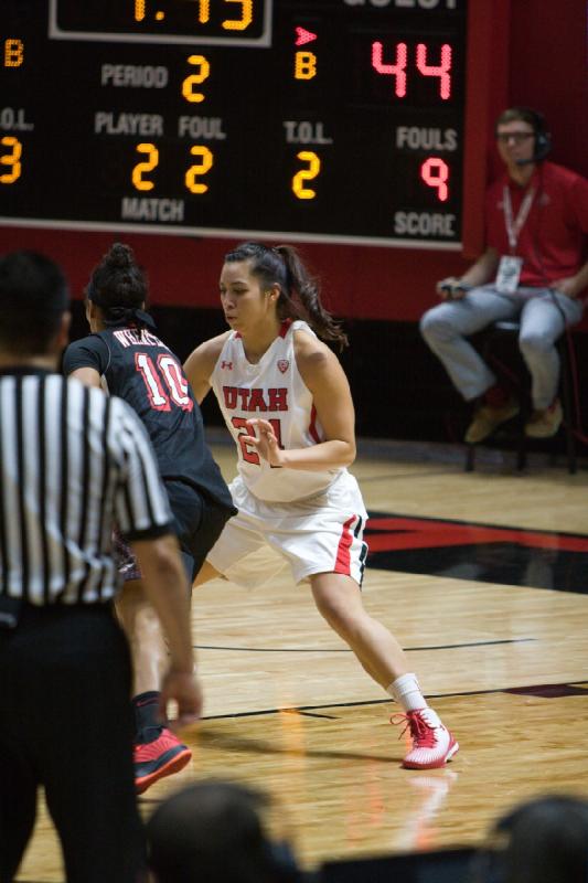 2014-12-06 16:24:13 ** Basketball, Damenbasketball, UNLV, Utah Utes, Valerie Nawahine ** 