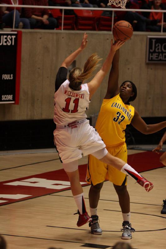 2013-01-04 19:14:35 ** Basketball, Cal, Taryn Wicijowski, Utah Utes, Women's Basketball ** 