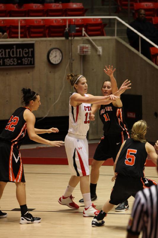 2011-12-06 20:01:54 ** Basketball, Idaho State, Michelle Plouffe, Utah Utes, Women's Basketball ** 