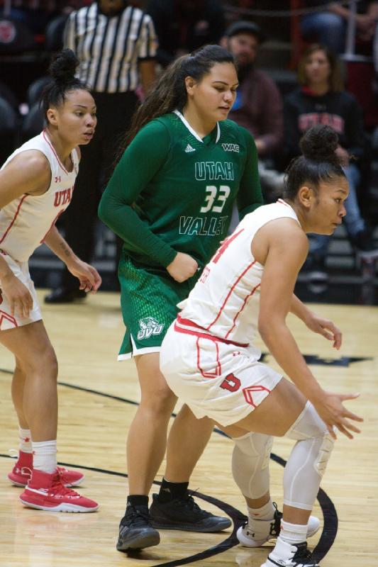 2018-12-01 17:59:35 ** Basketball, Kiana Moore, Sarah Porter, Utah Utes, Utah Valley University, Women's Basketball ** 