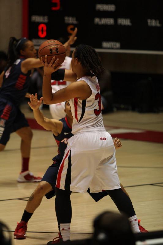 2014-01-26 15:03:26 ** Arizona, Basketball, Ciera Dunbar, Utah Utes, Women's Basketball ** 
