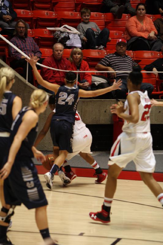 2012-11-27 20:33:23 ** Ariel Reynolds, Awa Kalmström, Basketball, Utah State, Utah Utes, Women's Basketball ** 