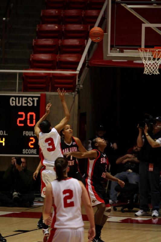 2010-02-21 14:21:38 ** Basketball, Damenbasketball, Iwalani Rodrigues, Kalee Whipple, SDSU, Utah Utes ** 