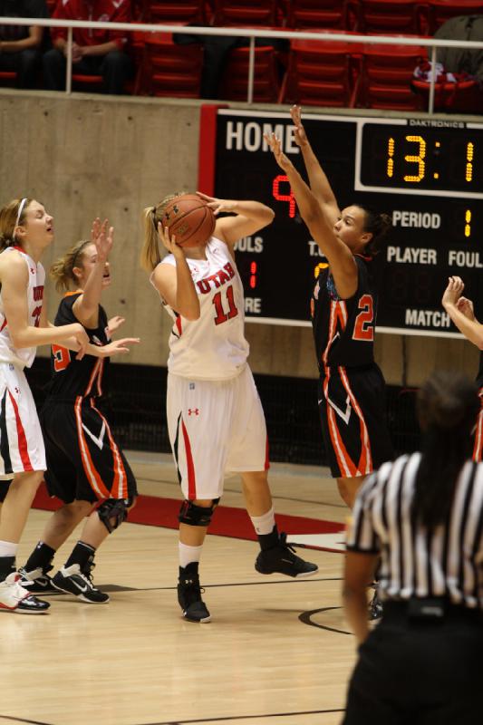 2011-12-06 19:12:54 ** Basketball, Damenbasketball, Diana Rolniak, Idaho State, Taryn Wicijowski, Utah Utes ** 