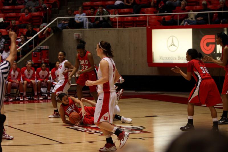2010-01-16 16:08:41 ** Basketball, Damenbasketball, Janita Badon, Kalee Whipple, UNLV, Utah Utes ** 