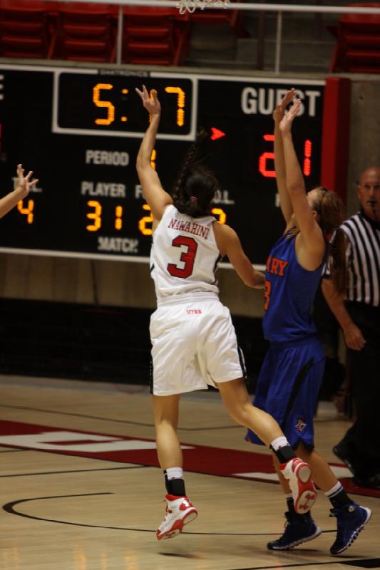 2013-11-01 17:42:22 ** Basketball, Malia Nawahine, University of Mary, Utah Utes, Women's Basketball ** 
