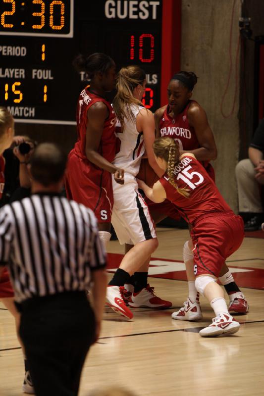2012-01-12 19:10:05 ** Basketball, Damenbasketball, Michelle Plouffe, Stanford, Utah Utes ** 