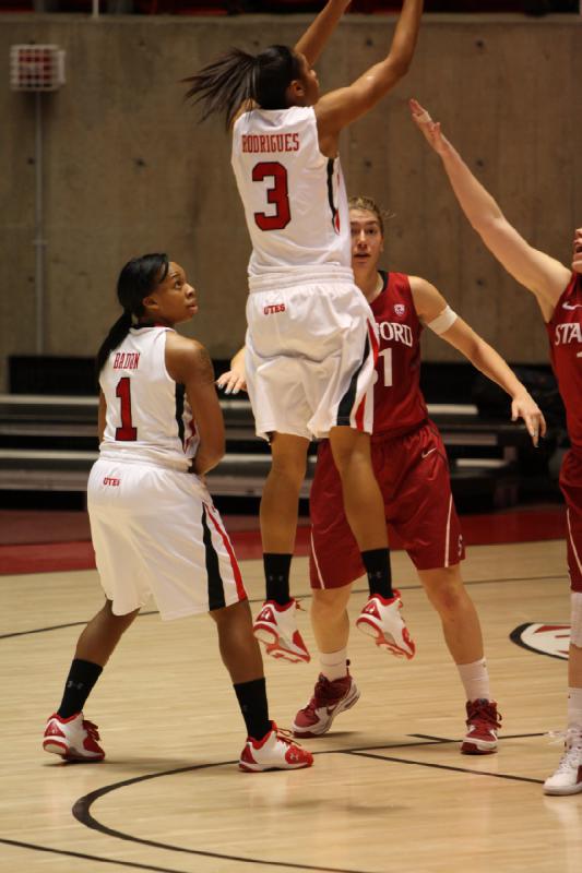 2012-01-12 19:26:48 ** Basketball, Iwalani Rodrigues, Janita Badon, Stanford, Utah Utes, Women's Basketball ** 