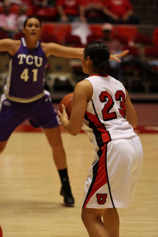 2011-01-22 19:20:03 ** Basketball, Brittany Knighton, TCU, Utah Utes, Women's Basketball ** 