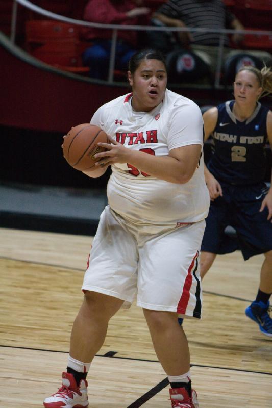 2014-12-03 18:20:18 ** Basketball, Joeseta Fatuesi, Utah State, Utah Utes, Women's Basketball ** 