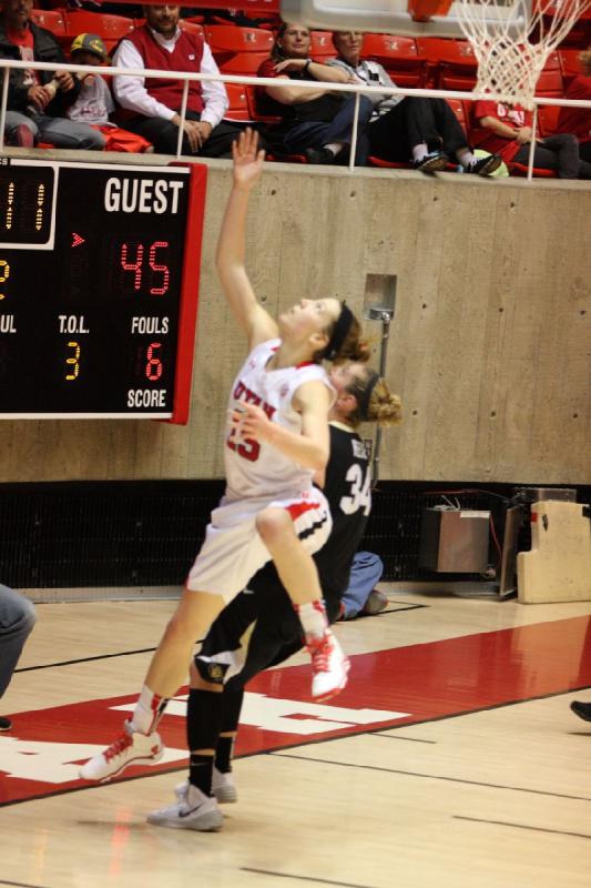 2014-01-29 20:35:42 ** Basketball, Colorado, Michelle Plouffe, Utah Utes, Women's Basketball ** 