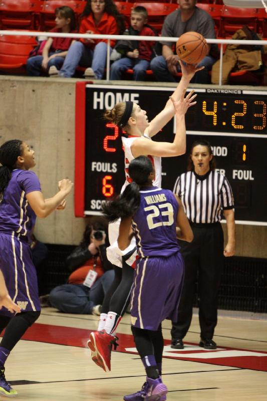 2014-02-16 15:30:11 ** Basketball, Michelle Plouffe, Utah Utes, Washington, Women's Basketball ** 