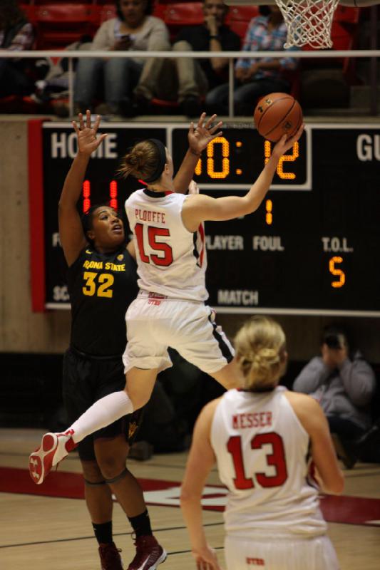 2013-01-20 15:19:55 ** Arizona State, Basketball, Michelle Plouffe, Rachel Messer, Utah Utes, Women's Basketball ** 