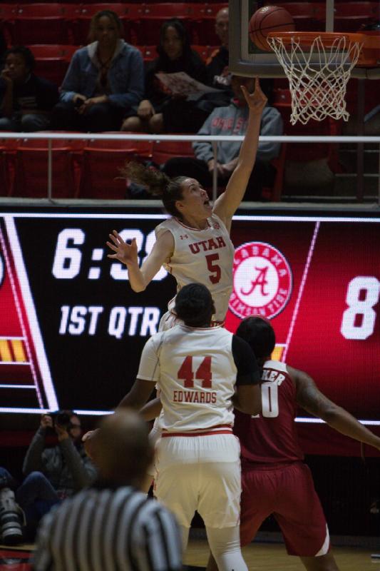 2018-11-13 19:05:29 ** Alabama, Basketball, Damenbasketball, Dre'Una Edwards, Megan Huff, Utah Utes ** 