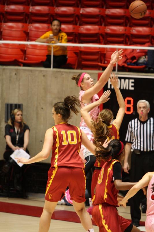 2014-02-27 19:40:52 ** Basketball, Damenbasketball, Michelle Plouffe, USC, Utah Utes ** 