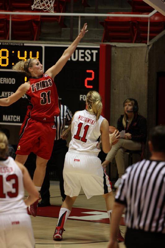 2012-11-13 19:02:41 ** Basketball, Damenbasketball, Rachel Messer, Southern Utah, Taryn Wicijowski, Utah Utes ** 