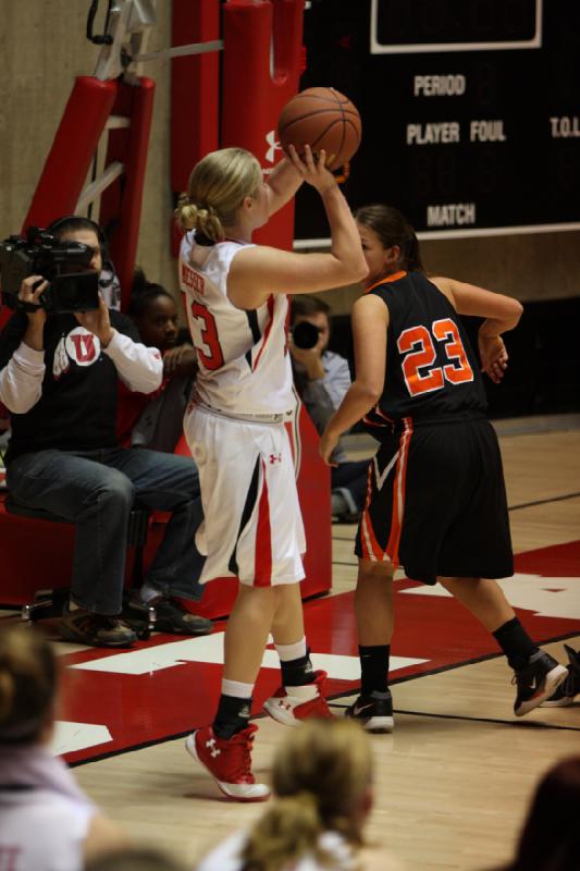 2011-12-06 20:34:59 ** Basketball, Idaho State, Rachel Messer, Utah Utes, Women's Basketball ** 