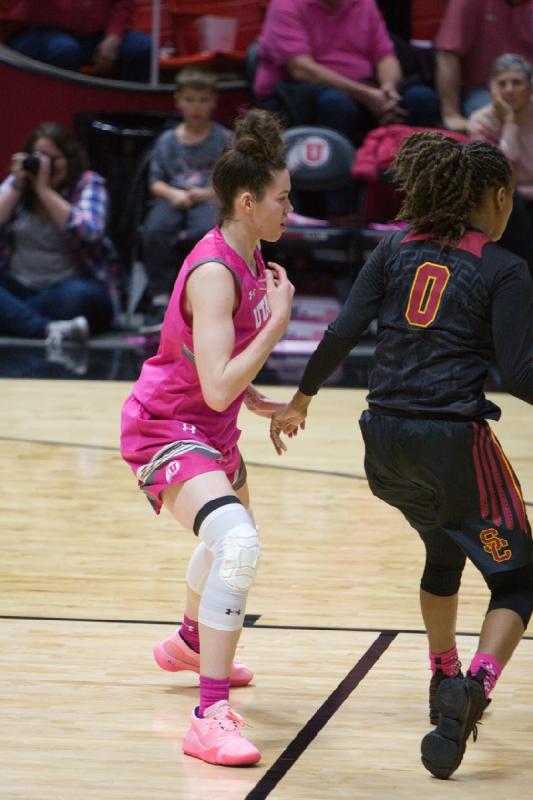 2019-02-08 19:27:20 ** Basketball, Damenbasketball, Megan Huff, USC, Utah Utes ** 