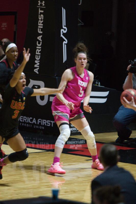 2019-02-08 19:27:02 ** Basketball, Megan Huff, USC, Utah Utes, Women's Basketball ** 