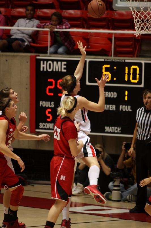 2013-11-15 18:01:08 ** Basketball, Emily Potter, Michelle Plouffe, Nebraska, Utah Utes, Women's Basketball ** 