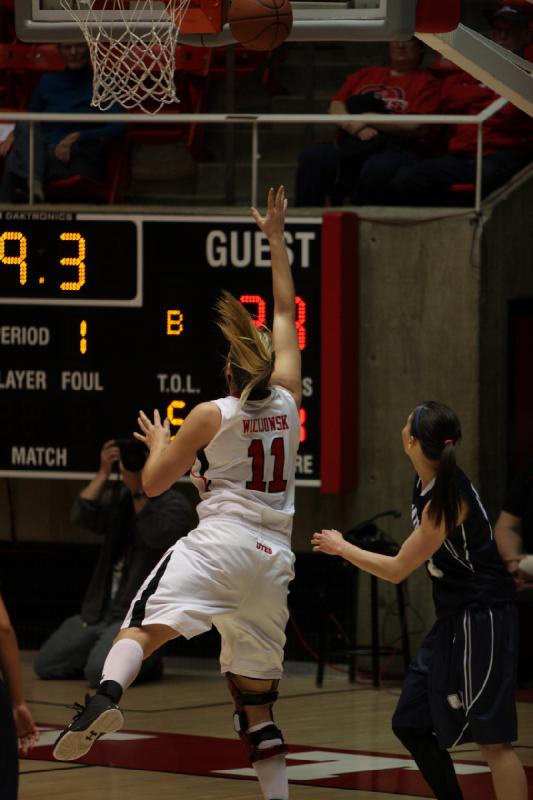 2012-03-15 19:34:36 ** Basketball, Damenbasketball, Taryn Wicijowski, Utah State, Utah Utes ** 