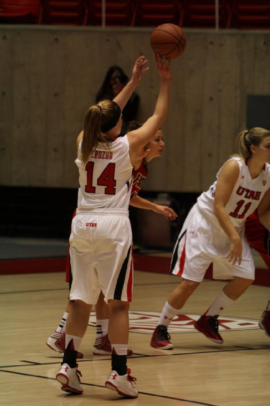 2012-11-13 19:38:05 ** Basketball, Damenbasketball, Paige Crozon, Southern Utah, Taryn Wicijowski, Utah Utes ** 