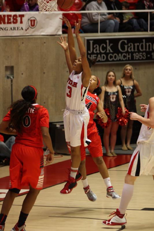 2013-01-18 19:58:26 ** Arizona, Basketball, Iwalani Rodrigues, Michelle Plouffe, Utah Utes, Women's Basketball ** 