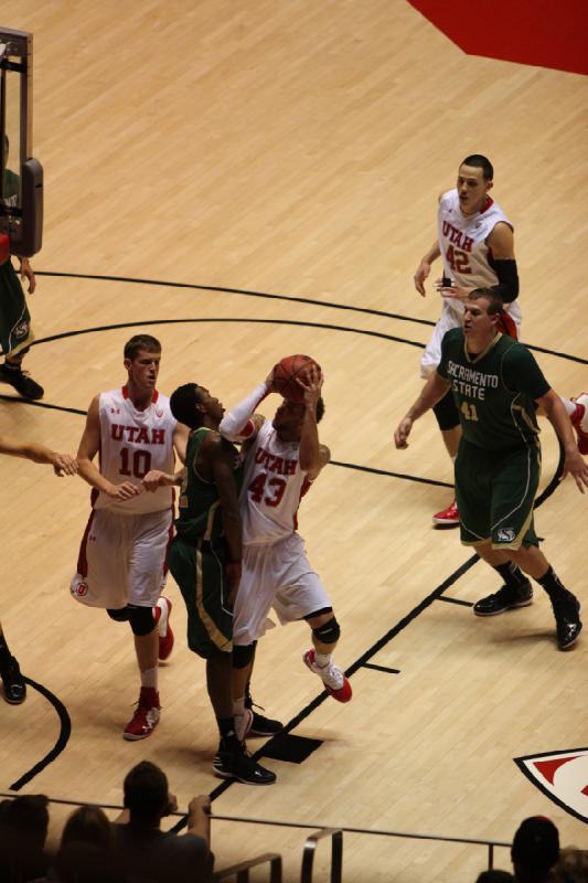 2012-11-16 20:28:58 ** Basketball, Men's Basketball, Sacramento State, Utah Utes ** 