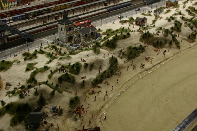 2006-11-25 09:44:46 ** Germany, Hamburg, Miniature Wonderland ** The beach in Denmark.