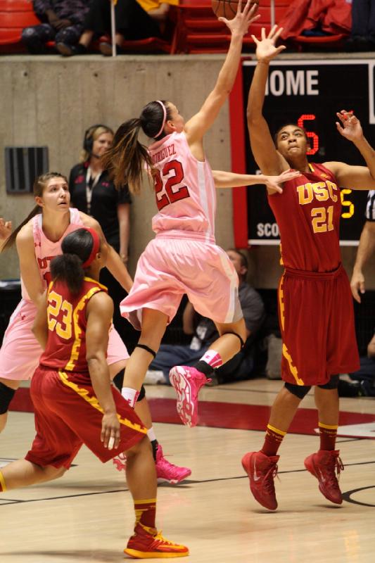 2014-02-27 19:07:27 ** Basketball, Danielle Rodriguez, Emily Potter, USC, Utah Utes, Women's Basketball ** 