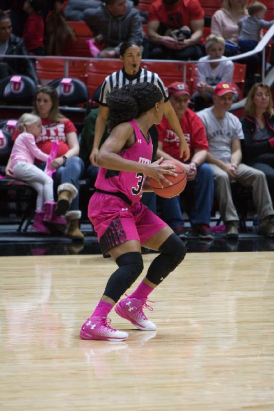 2017-02-17 18:29:37 ** Basketball, Damenbasketball, Oregon, Tanaeya Boclair, Utah Utes ** 