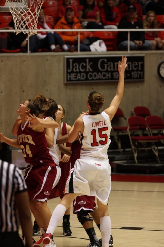 2013-11-08 21:48:58 ** Basketball, Michelle Plouffe, University of Denver, Utah Utes, Women's Basketball ** 