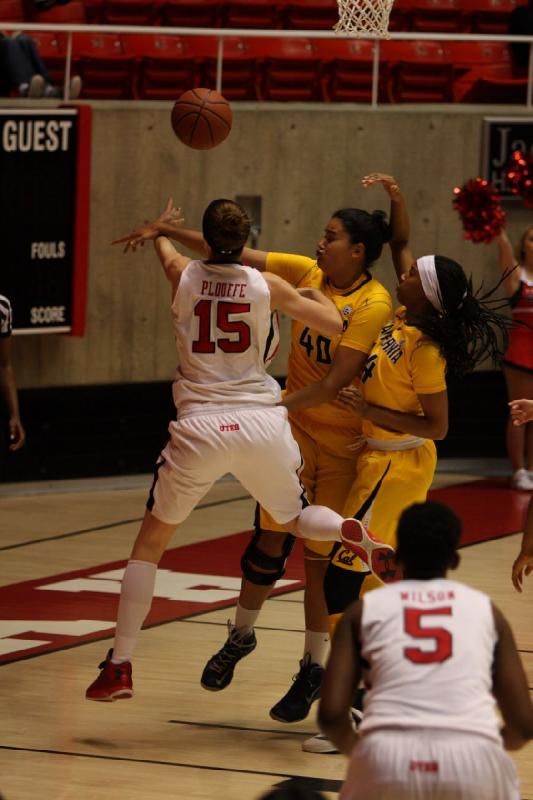 2014-01-12 14:33:32 ** Basketball, Cal, Cheyenne Wilson, Michelle Plouffe, Utah Utes, Women's Basketball ** 