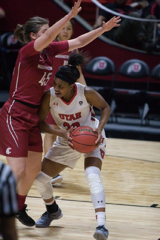 2016-01-02 18:37:26 ** Basketball, Damenbasketball, Tanaeya Boclair, Utah Utes, Washington State ** 
