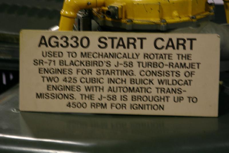 2007-04-08 14:00:28 ** Air Force, Hill AFB, Utah ** Description of the start cart AG-330 for the J58 turbines.
