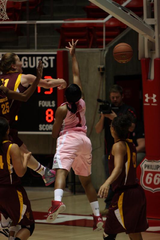 2012-02-09 19:38:33 ** Arizona State, Basketball, Damenbasketball, Janita Badon, Utah Utes ** 