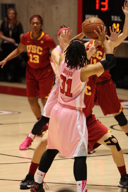 2014-02-27 19:29:16 ** Basketball, Ciera Dunbar, Michelle Plouffe, USC, Utah Utes, Women's Basketball ** 
