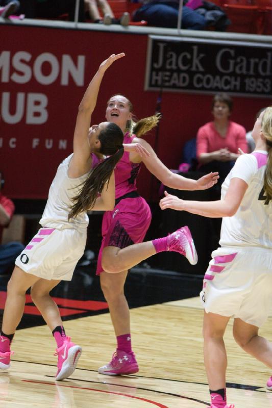 2017-02-17 19:28:05 ** Basketball, Damenbasketball, Megan Jacobs, Oregon, Utah Utes ** 