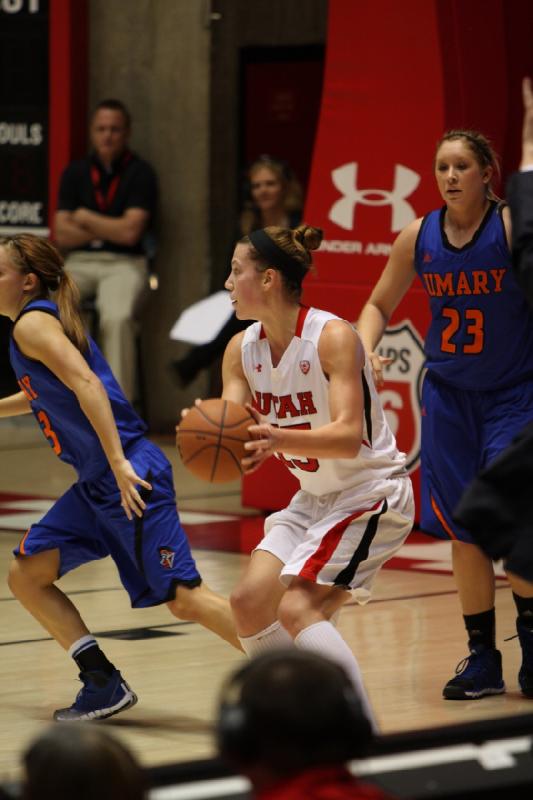 2013-11-01 17:37:14 ** Basketball, Michelle Plouffe, University of Mary, Utah Utes, Women's Basketball ** 
